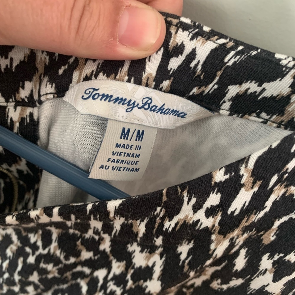 Tommy Bahama Black and White Mini Dress - Picture 3 of 4